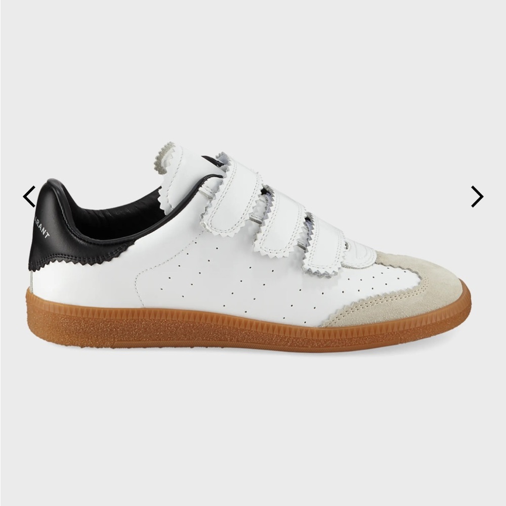 COPY - Isabel Marant White Sneaker Velcro | W8.5 EU39
